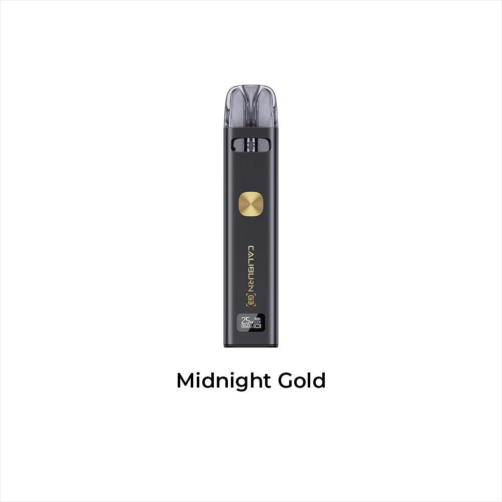 Caliburn G3 - 25w Pod System - Black Coral
