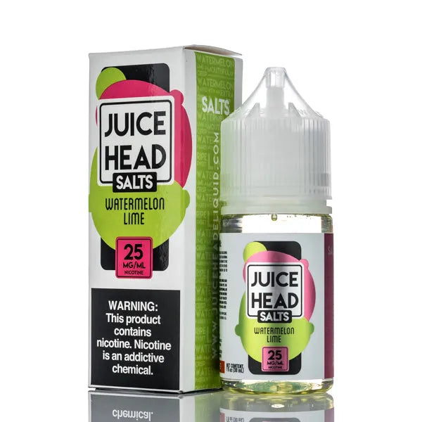 Juice Head Salts - Watermelon Lime - 30ml - Black Coral
