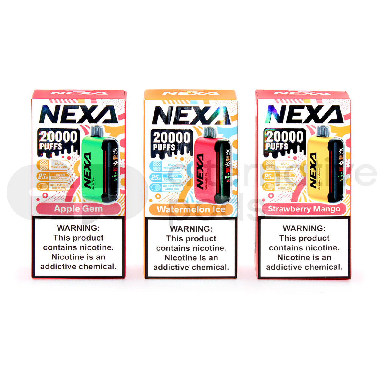 3X Value Pack Nexa N20000 - Black Coral