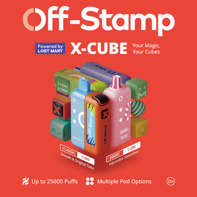 3X Value Pack Off Stamp X Cube 25K Kit - Black Coral