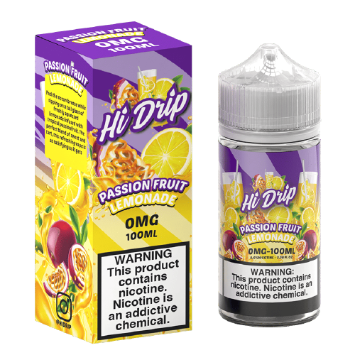 Passion Fruit Lemonade by Hi-Drip 100ml - Black Coral