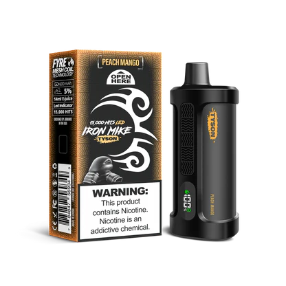 Peach Mango Tyson 2.0 Iron Mike - Black Coral