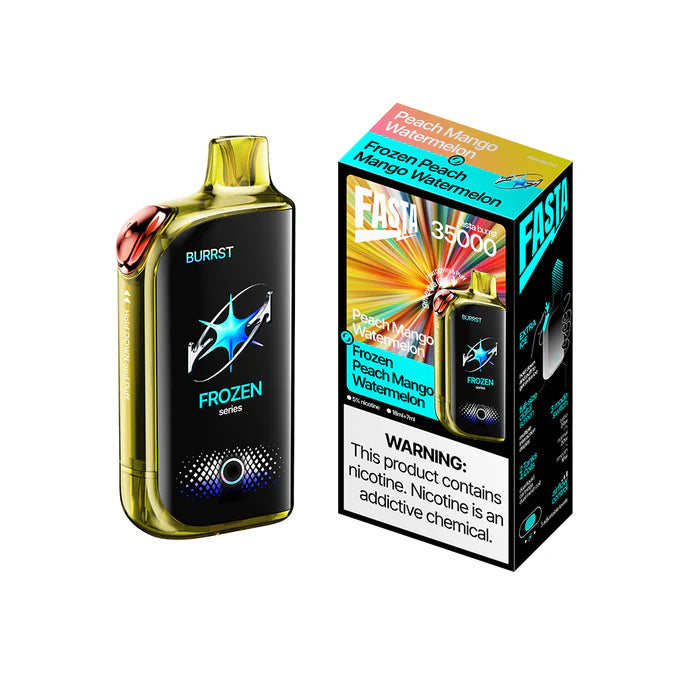 Peach Mango Watermelon/Frozen Peach Mango Watermelon FASTA Burrst 35000 - Black Coral