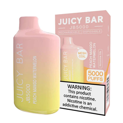 Peach Mango Watermelon Juicy Bar JB5000 - Black Coral