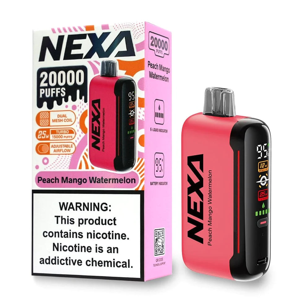Peach Mango Watermelon Nexa N20000 - Black Coral