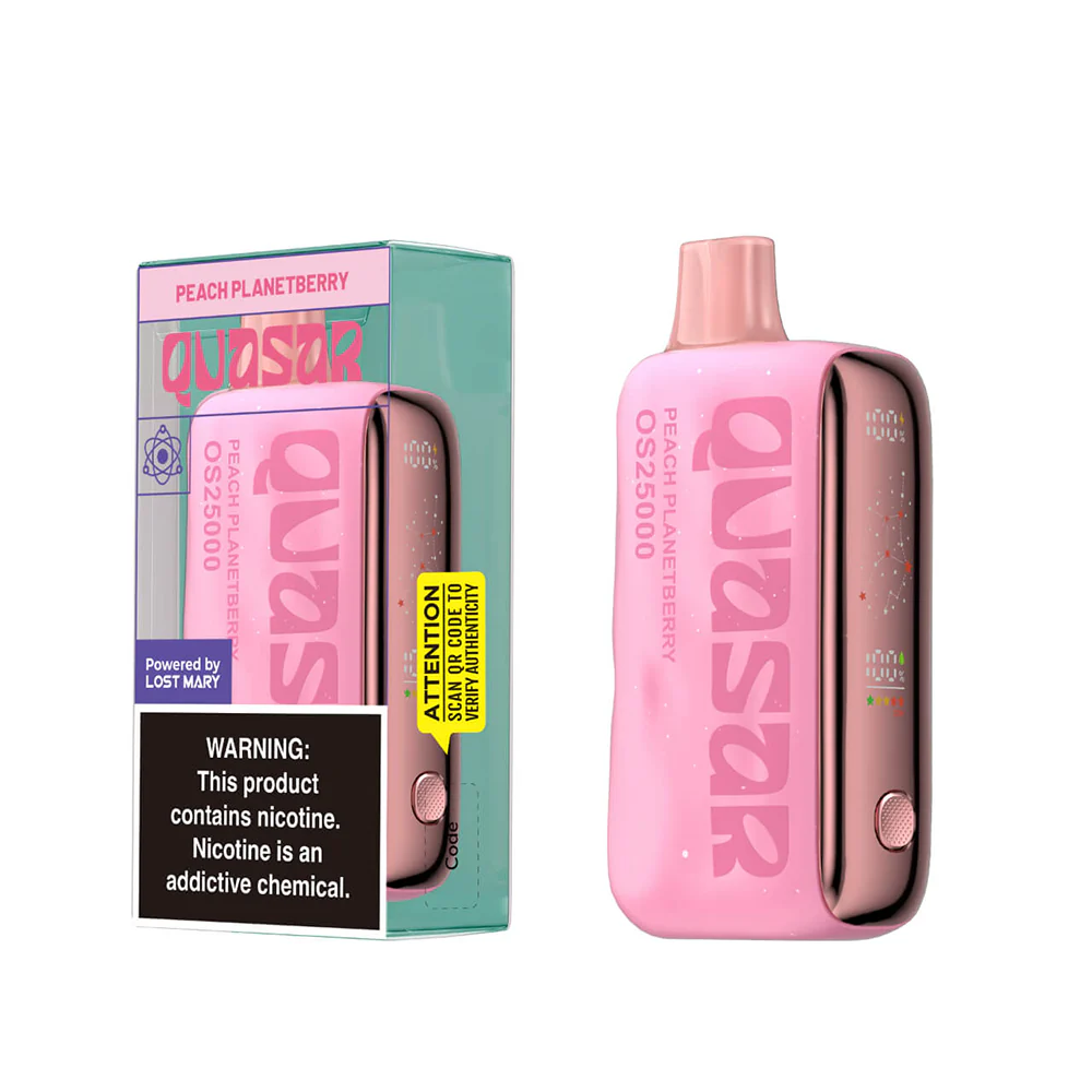 Peach Planetberry Quasar OS25000 - Black Coral