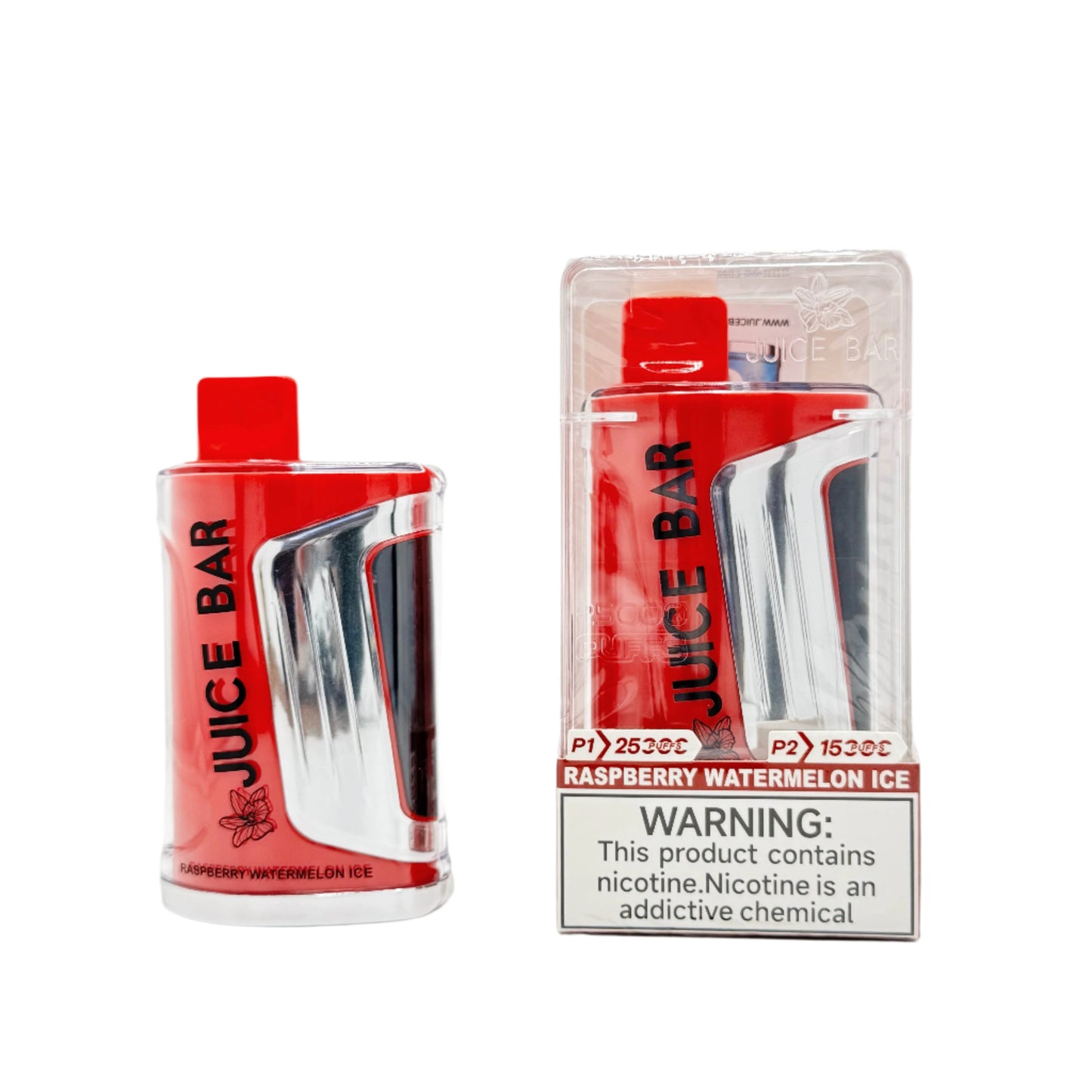 Raspberry Watermelon Ice Juice Bar JB25000 Pro Max
