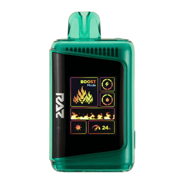 Raz LTX 25K Wintergreen Disposable Vape - Black Coral