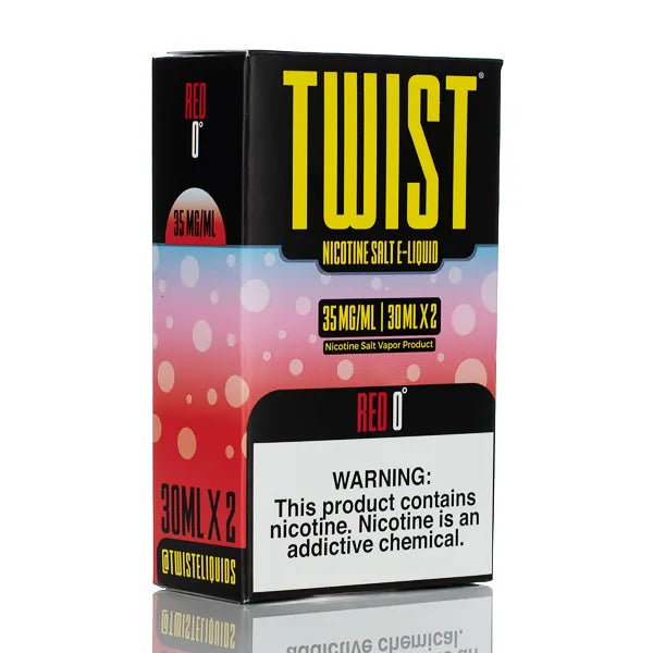 Twist Salt E-Liquid - Red 0°- 60ml - Black Coral