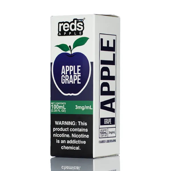 7 Daze - Reds Apple eJuice Grape - 100ml - Black Coral