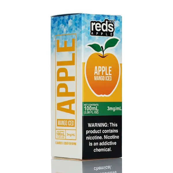 7 Daze - Reds Apple ICED eJuice Mango - 100ml - Black Coral