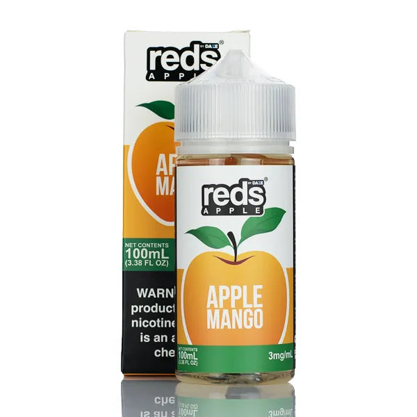 7 Daze - Reds Apple eJuice Mango - 100ml - Black Coral