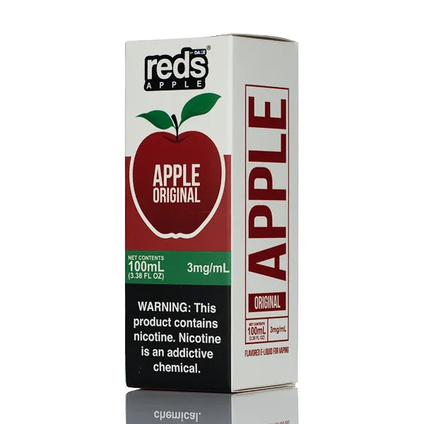 7 Daze - Reds Apple eJuice - 100ml - Black Coral