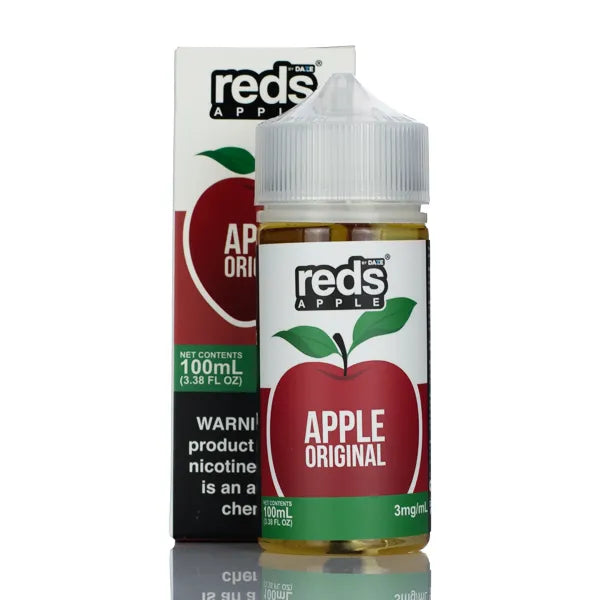7 Daze - Reds Apple eJuice - 100ml - Black Coral