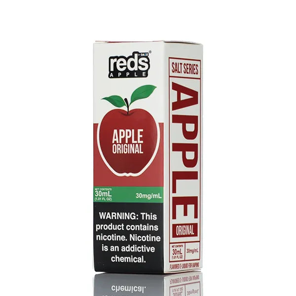 7 Daze Salt Series - Reds Apple Original - 30ml - Black Coral