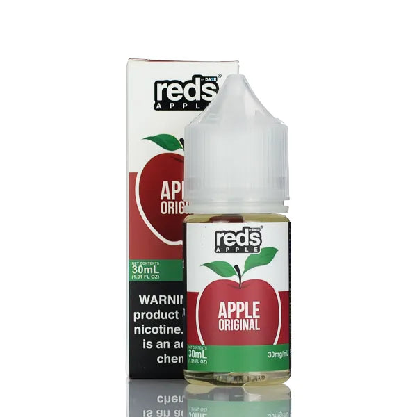 7 Daze Salt Series - Reds Apple Original - 30ml - Black Coral