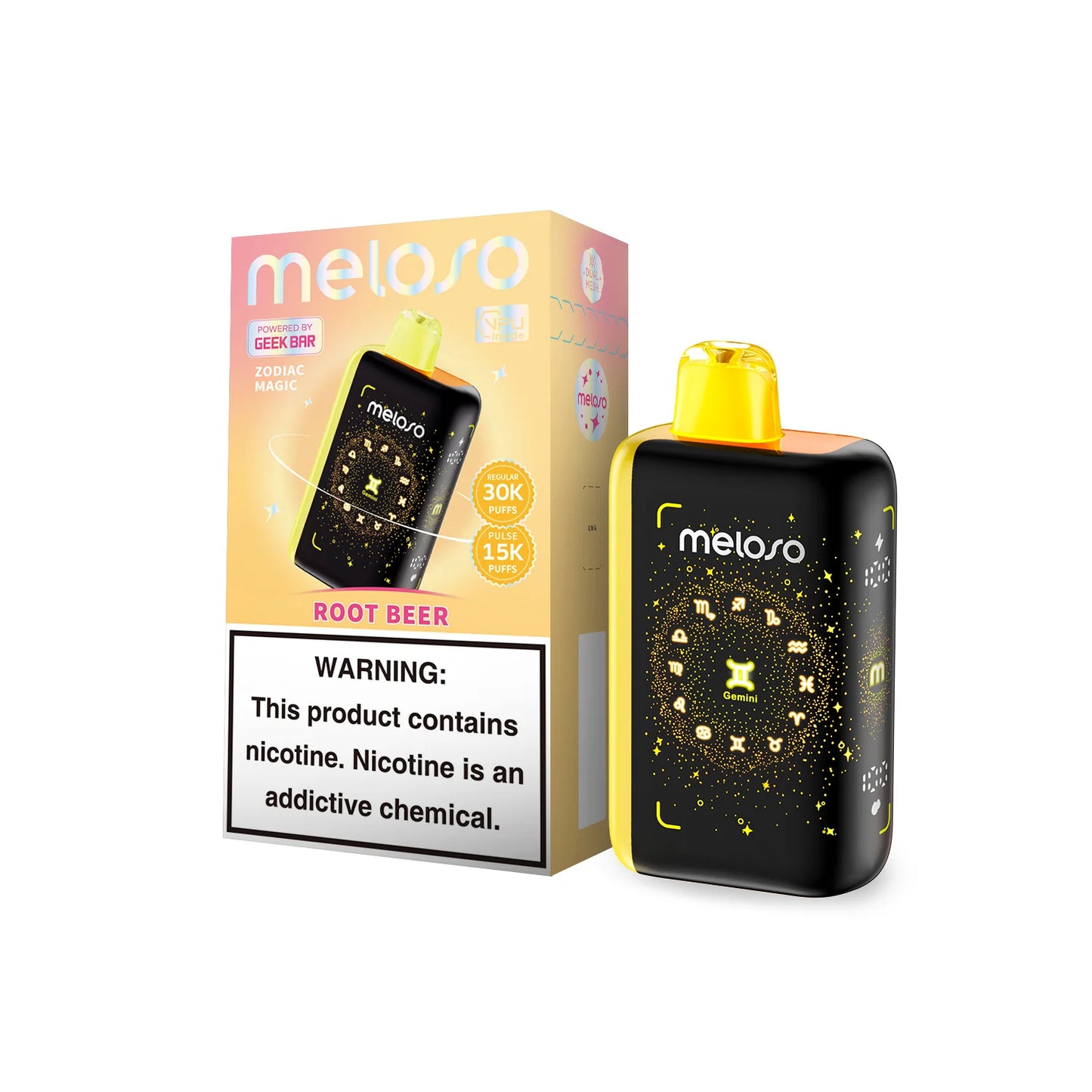 Root Beer Meloso Bar 30000 - Black Coral