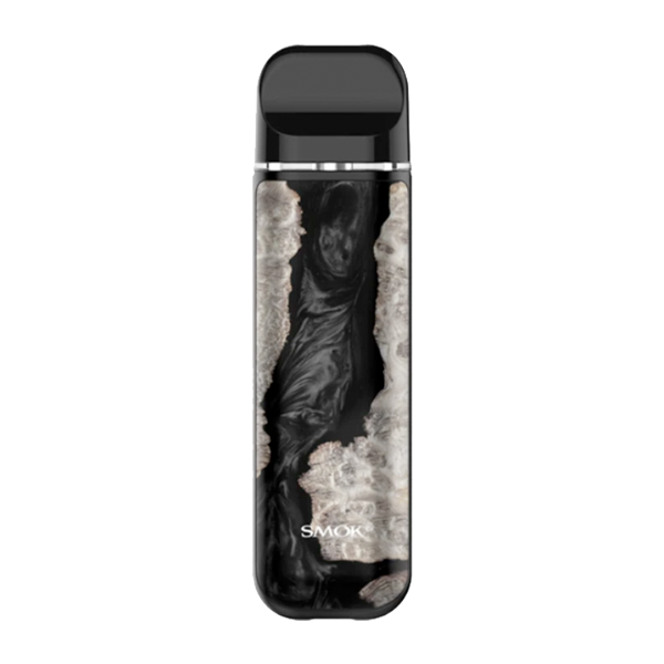 Black Stabilizing Wood Vape - SMOK Novo 2
