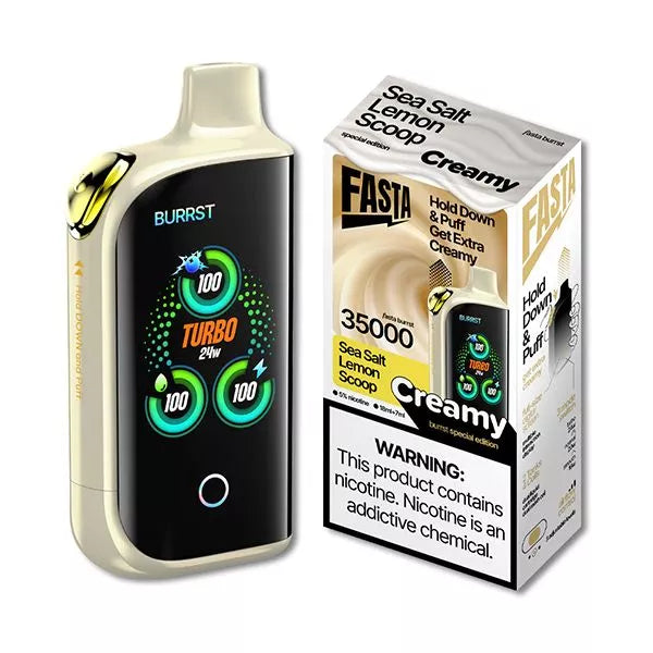 Sea Salt Lemon Scoop Fasta Burrst 35000 (Creamy Edition) - Black Coral