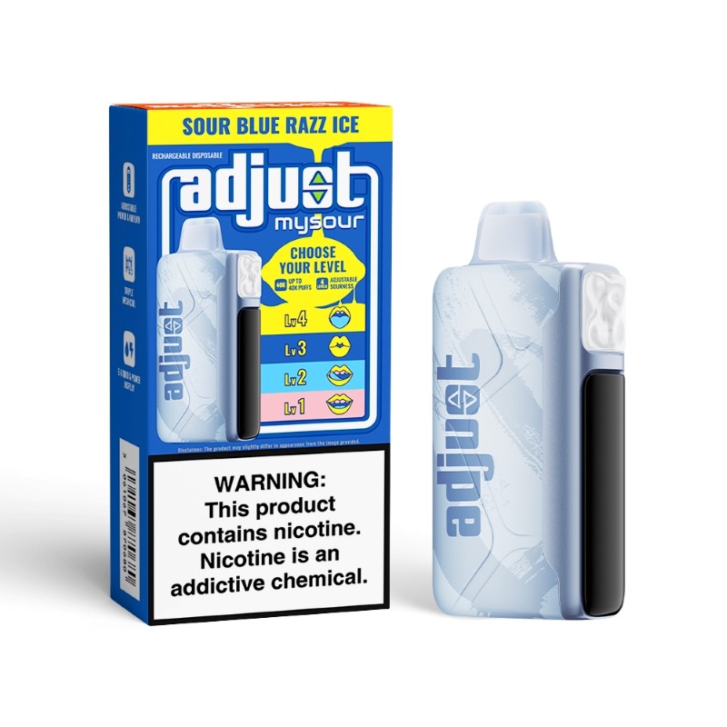 Sour Blue Raz Ice Adjust MySour 40K