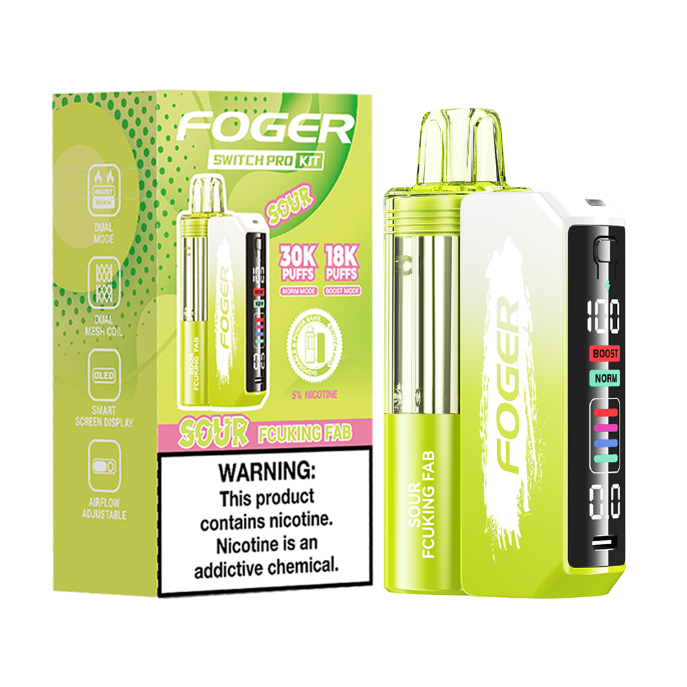 Sour Fcuking Fab Foger Switch Pro 30K Kit - Black Coral