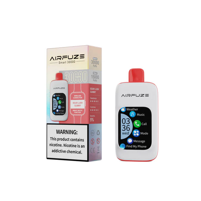 Sour Lush Gummy AirFuze Smart 30000 - Black Coral