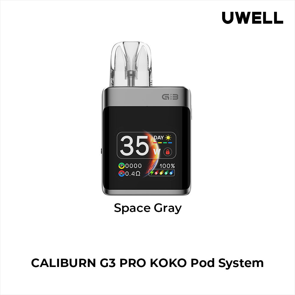 Caliburn G3 Pro Koko - 35w Pod System - Black Coral