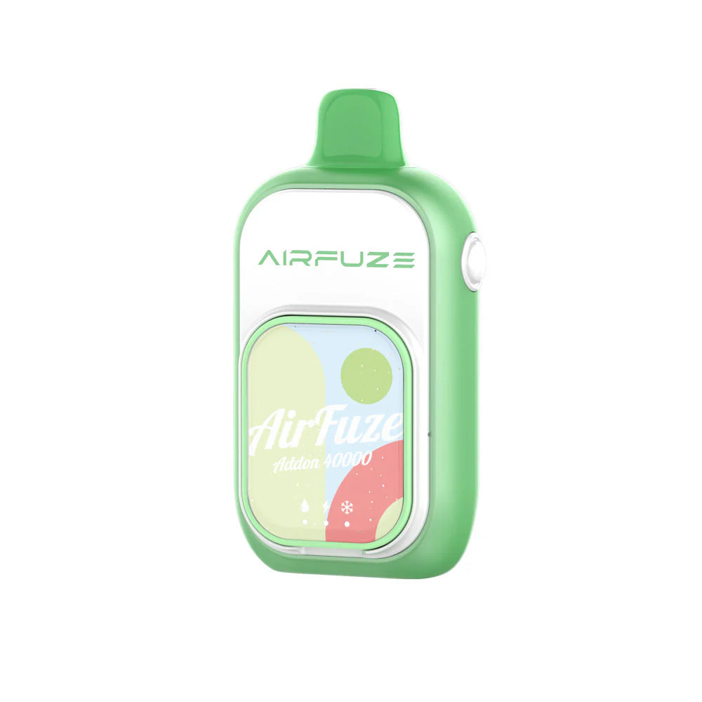 Spring Ice (Ice Control) AirFuze Addon 40K (W/ Nicotine Strips) - Black Coral
