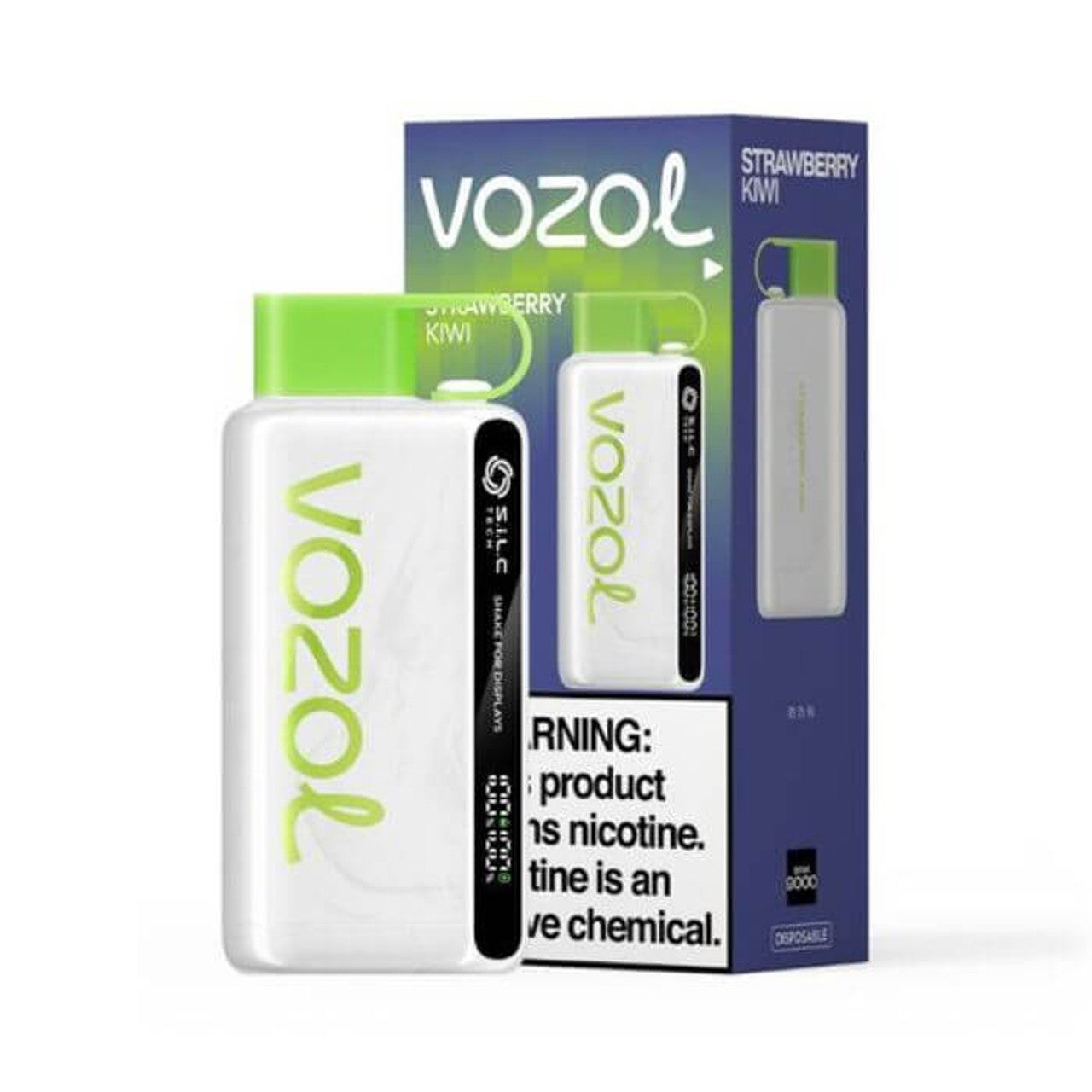 Strawberry Kiwi Vozol Star 9000 - Black Coral