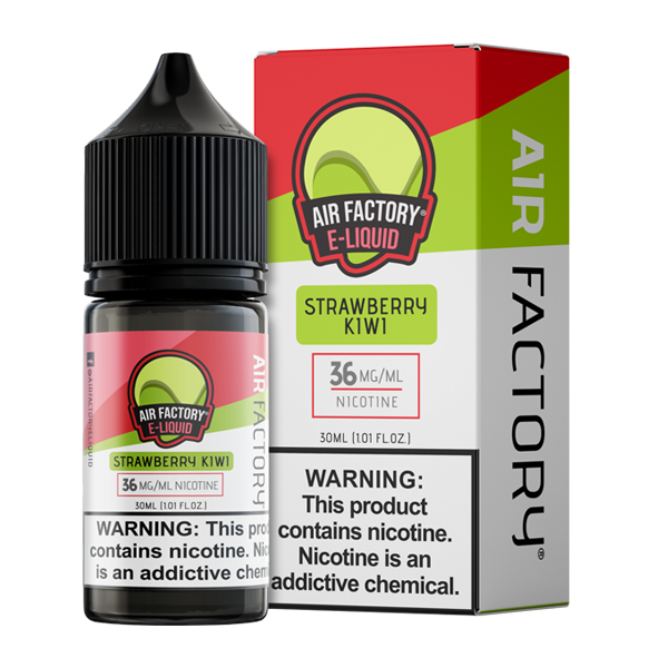 Strawberry Kiwi Air Factory Salt - 30ml - Black Coral