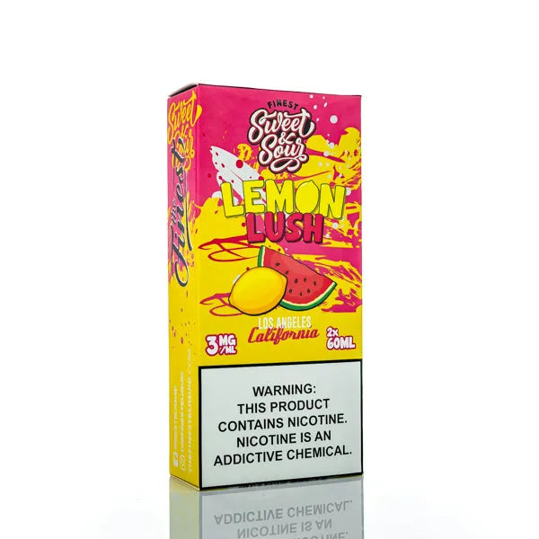 The Finest E-Liquid - Sweet & Sour - Lemon Lush - 120ml - Black Coral