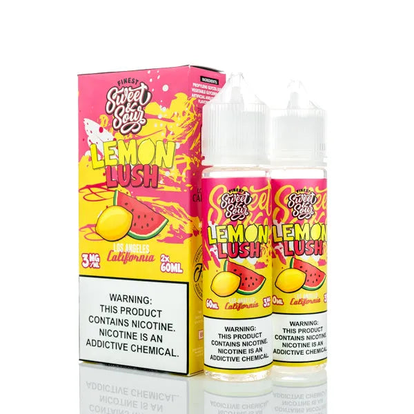 The Finest E-Liquid - Sweet & Sour - Lemon Lush - 120ml - Black Coral