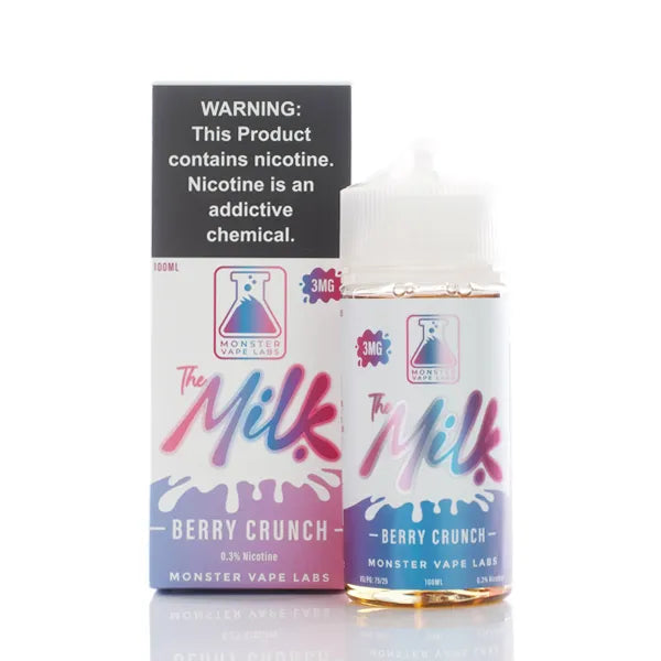 The Milk E-Liquid TFN - Berry Crunch - 100ml - Black Coral
