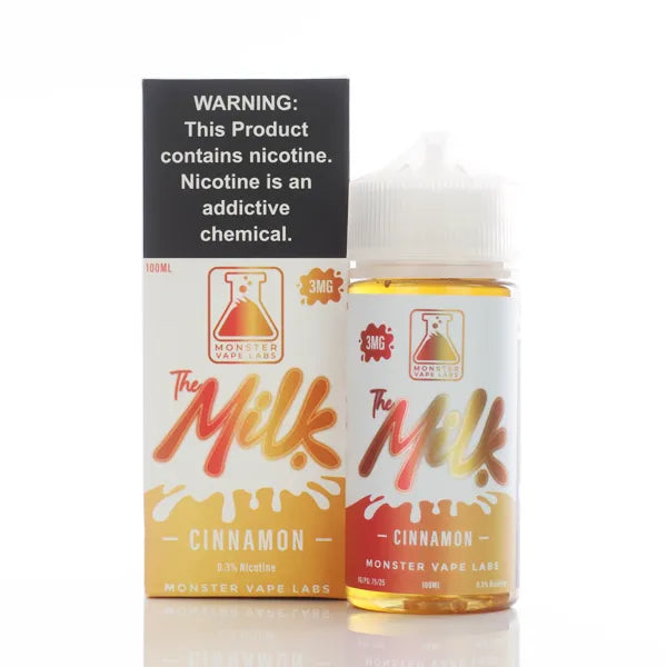 The Milk E-Liquid TFN - Cinnamon - 100ml - Black Coral