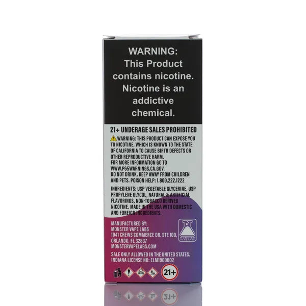 The Milk E-Liquid TFN - Berry Crunch - 100ml - Black Coral