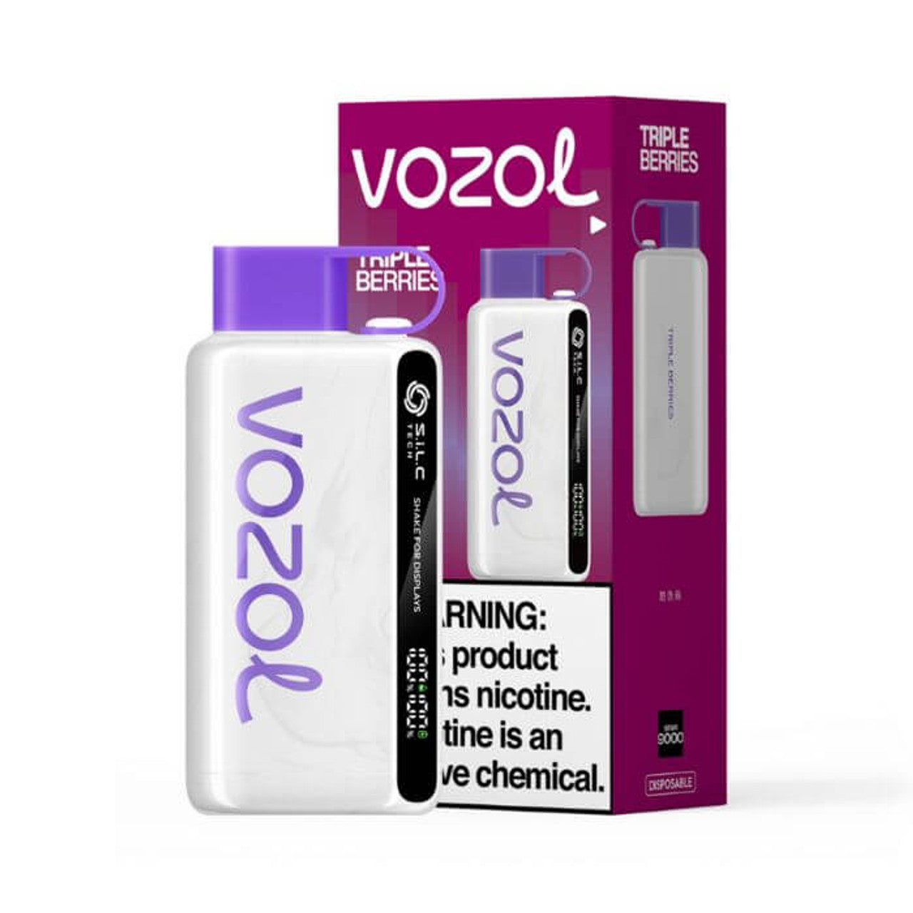 Triple Berries Vozol Star 9000 - Black Coral