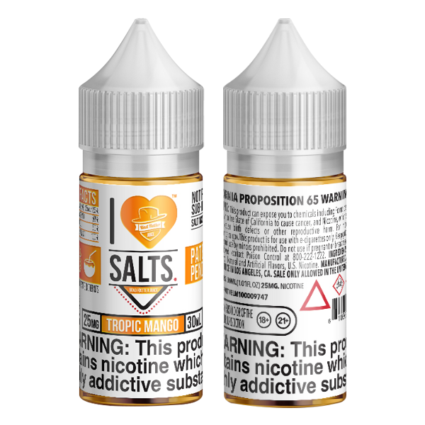 I Love Salts Tropic Mango - 30ml - Black Coral