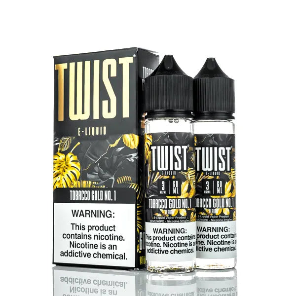 Twist E-Liquids - Tobacco Gold No.1 - 120ml - Black Coral