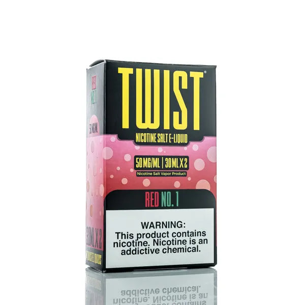 TWIST Salt E Liquid - Red No.1 - 60ml - Black Coral