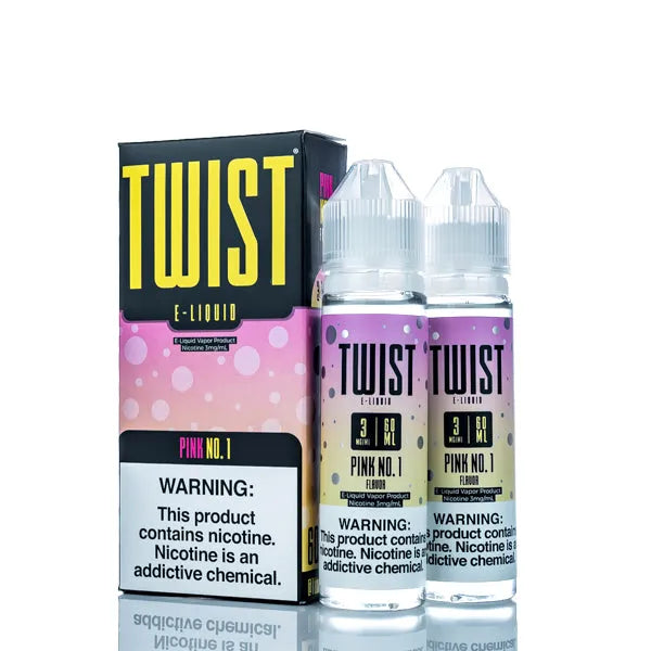 Lemon TWIST E-Liquids - Pink No.1 - 120ml - Black Coral