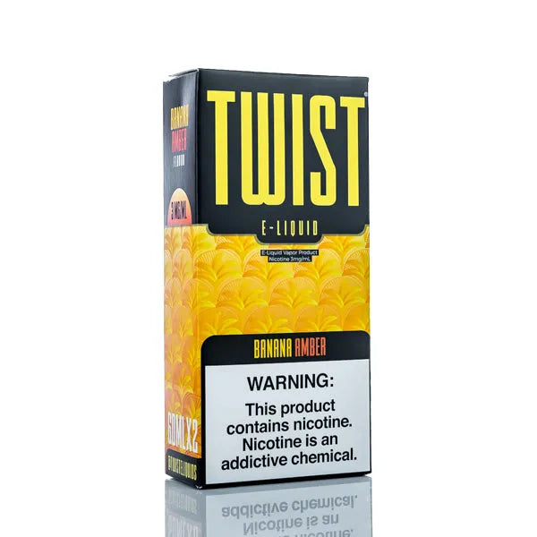Twist E-Liquids - Banana Amber - 120ml - Black Coral