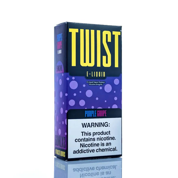 Berry TWIST E-Liquids - Purple Grape - 120ml - Black Coral