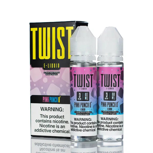 Lemon TWIST E-Liquids - Pink Punch 0° - 120ml - Black Coral