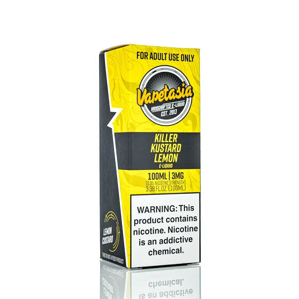 Vapetasia - Killer Kustard Lemon - 100ml - Black Coral