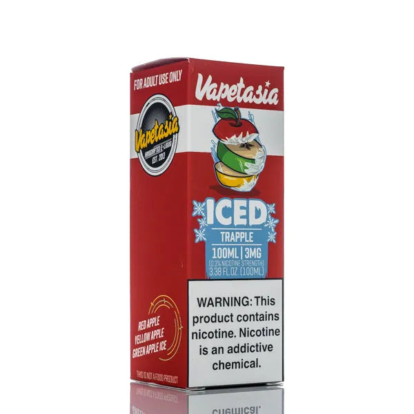 Vapetasia - ICED Trapple - 100ml - Black Coral