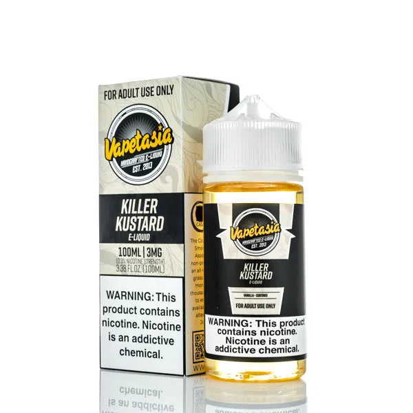 Vapetasia - Killer Kustard - 100ml - Black Coral