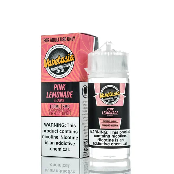 Vapetasia - Pink Lemonade - 100ml - Black Coral