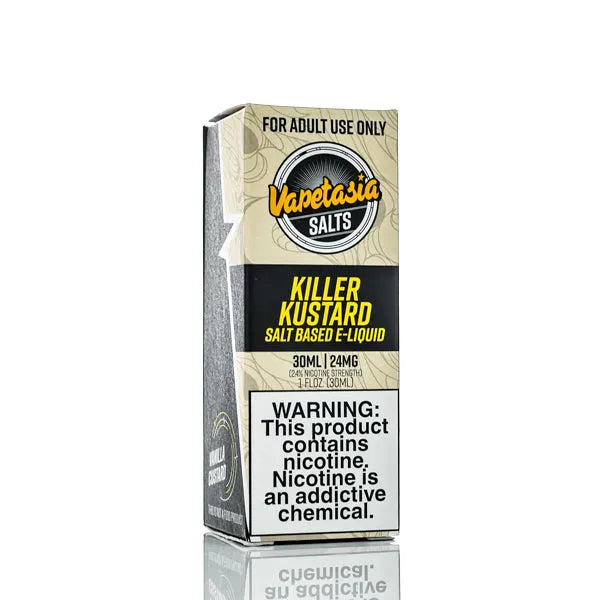 Vapetasia E-Juice Salts - Killer Kustard - 30ml - Black Coral