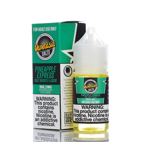 Vapetasia E-Juice Salts - Pineapple Express - 30ml - Black Coral