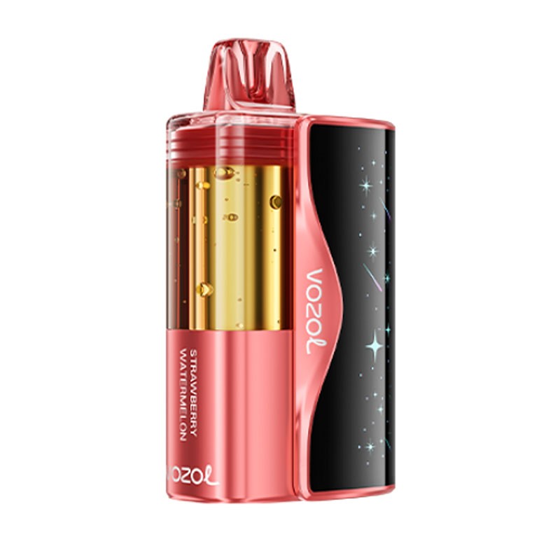 Vozol Mega 50K Strawberry Watermelon Disposable Vape - Black Coral